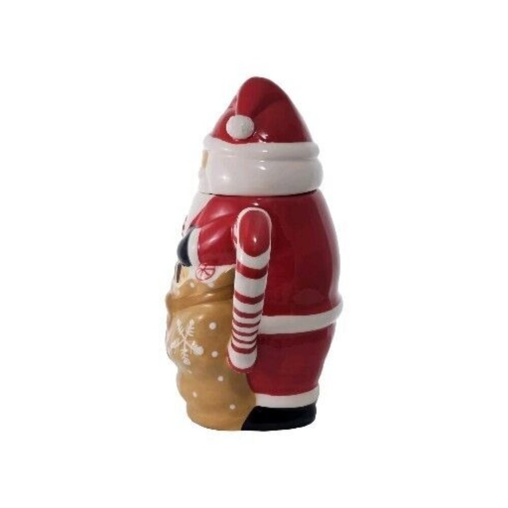 Temptations Christmas Santa Mug 24oz Gold bag holiday season gifts cocoa mocha - Picture 2 of 13
